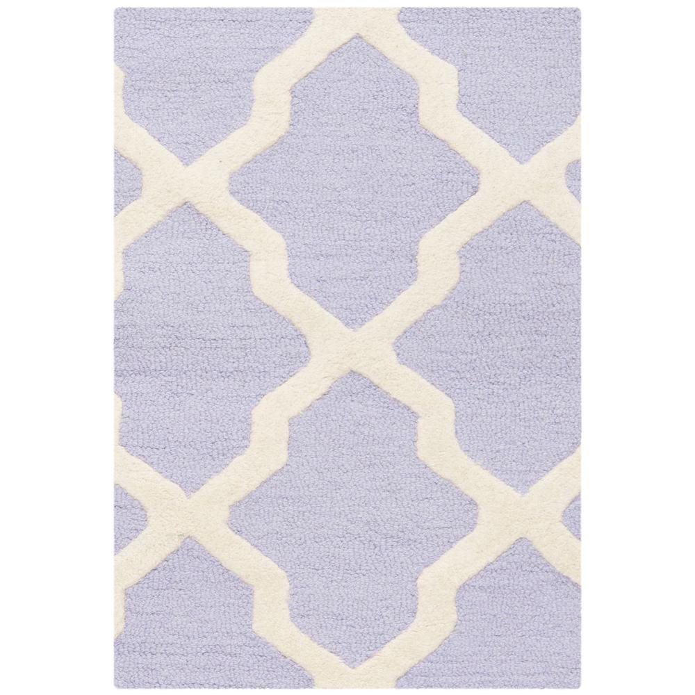 CAMBRIDGE, LAVANDER / IVORY, 2' X 3', Area Rug, CAM121C-2. Picture 1