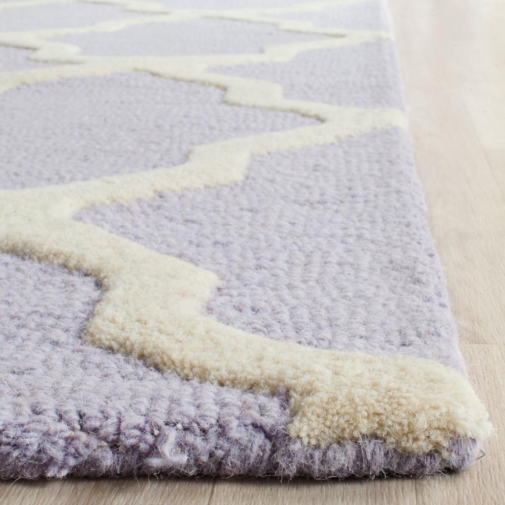 CAMBRIDGE, LAVANDER / IVORY, 3' X 5', Area Rug, CAM121C-3. Picture 1
