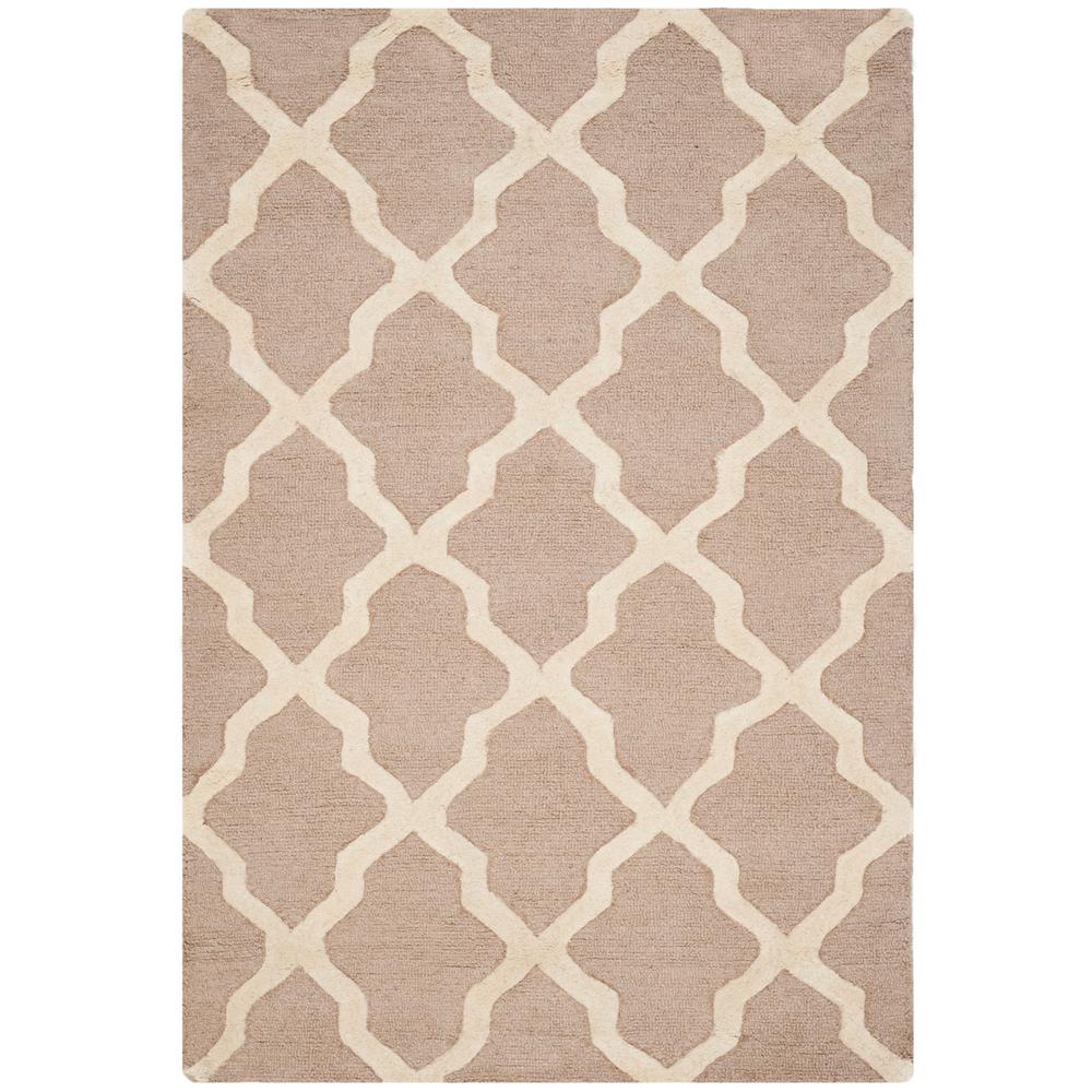 CAMBRIDGE, BEIGE / IVORY, 3' X 5', Area Rug, CAM121J-3. Picture 1