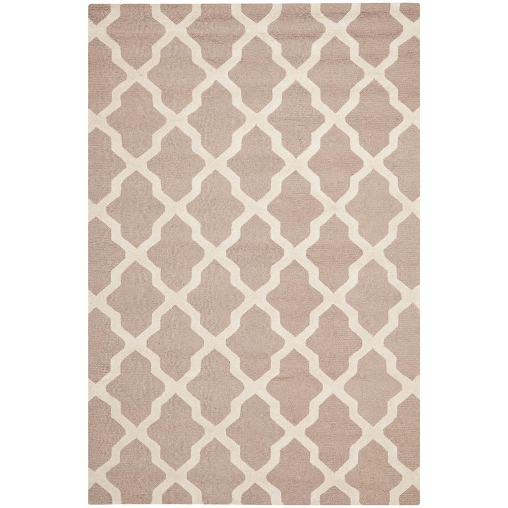 CAMBRIDGE, BEIGE / IVORY, 6' X 9', Area Rug, CAM121J-6. Picture 1