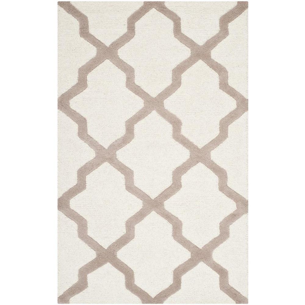CAMBRIDGE, IVORY / BEIGE, 3' X 5', Area Rug, CAM121P-3. Picture 1