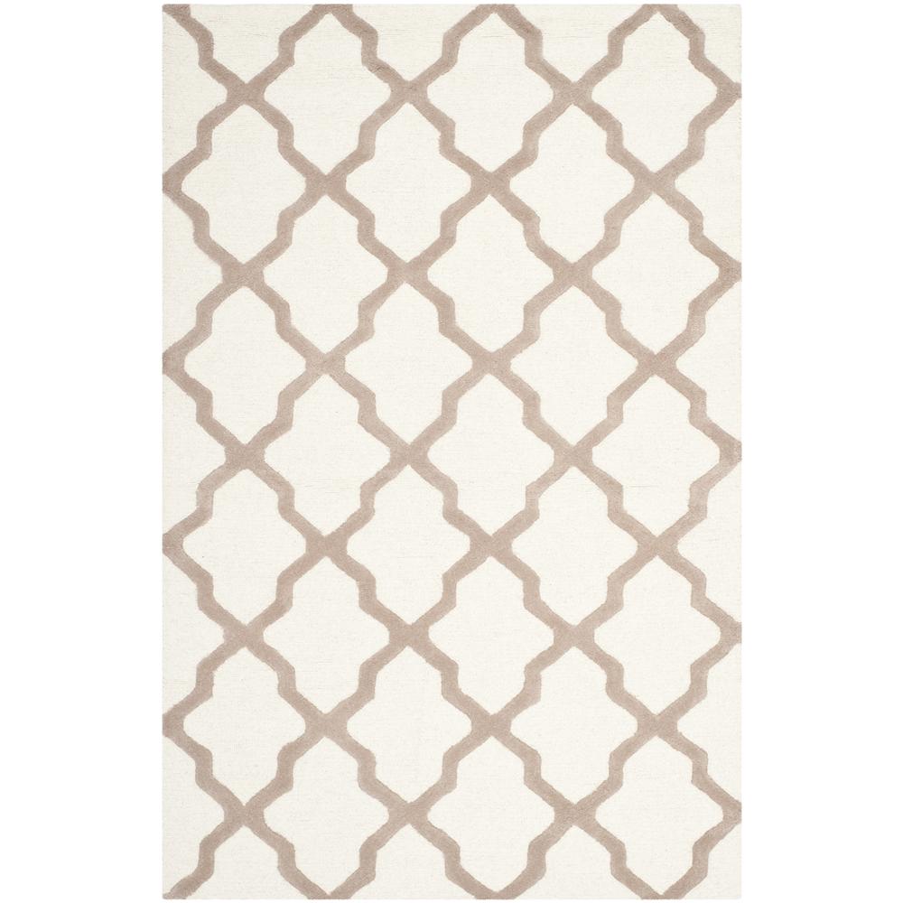 CAMBRIDGE, IVORY / BEIGE, 5' X 8', Area Rug, CAM121P-5. Picture 1