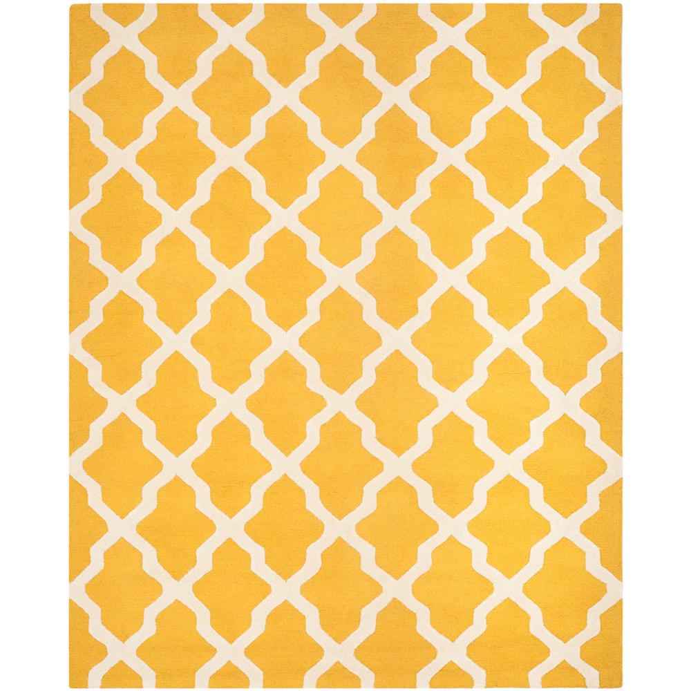 CAMBRIDGE, GOLD / IVORY, 10' X 14', Area Rug, CAM121Q-10. Picture 1