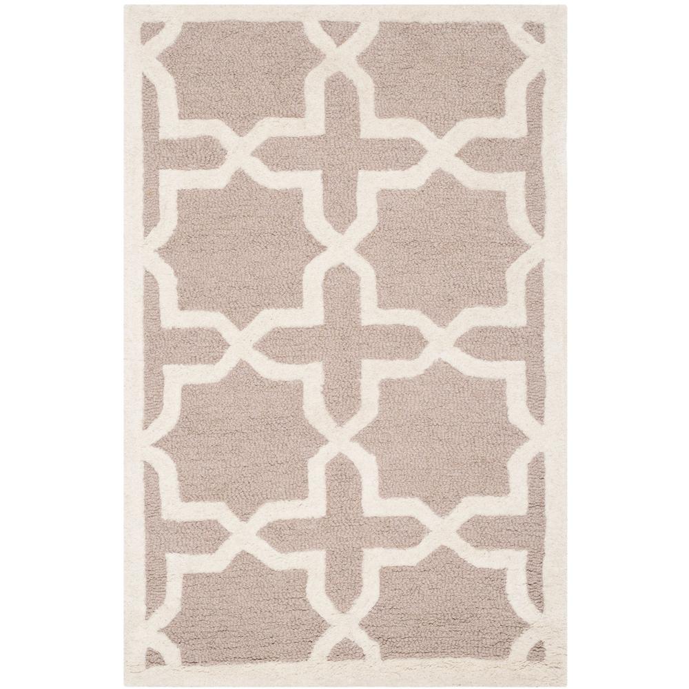 CAMBRIDGE, BEIGE / IVORY, 2' X 3', Area Rug, CAM125J-2. Picture 1