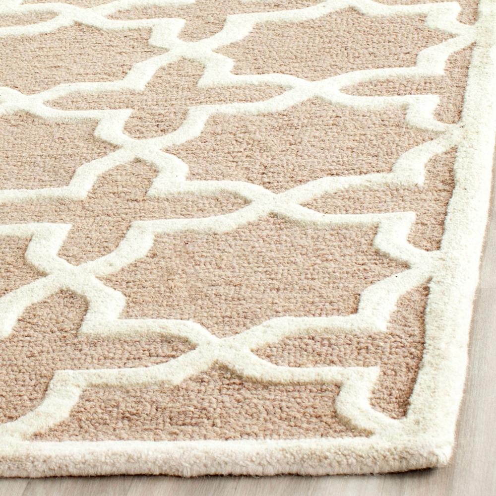 CAMBRIDGE, BEIGE / IVORY, 6' X 9', Area Rug, CAM125J-6. Picture 1