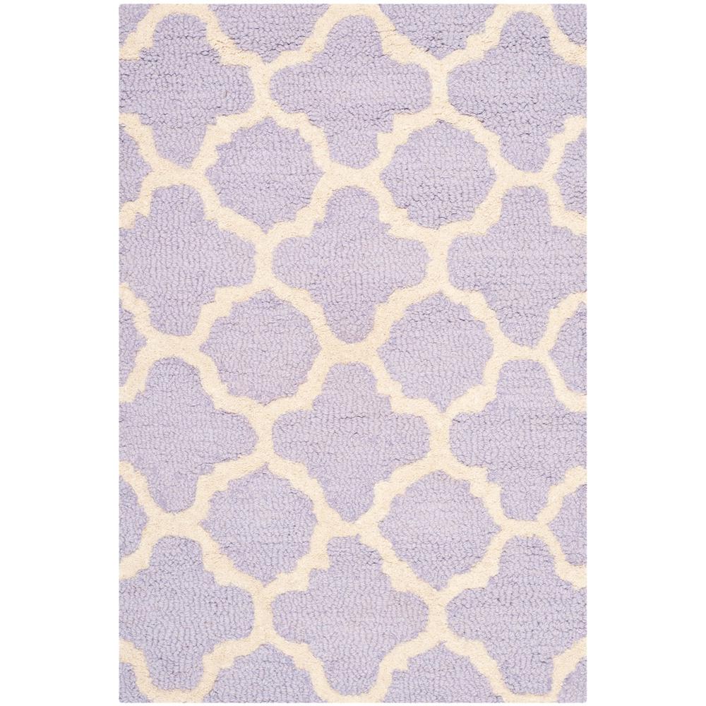 CAMBRIDGE, LAVANDER / IVORY, 2' X 3', Area Rug, CAM130C-2. Picture 1