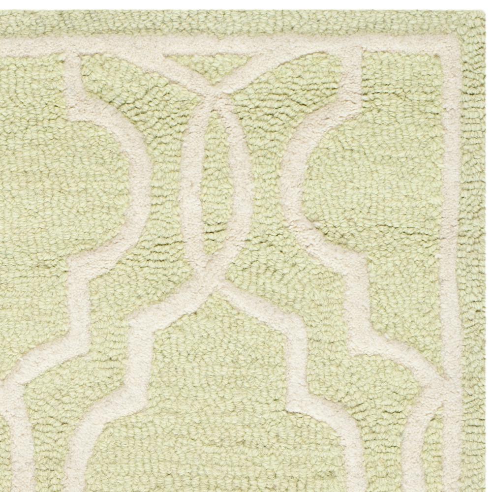 CAMBRIDGE, LIGHT GREEN / IVORY, 2' X 3', Area Rug, CAM131B-2. Picture 3