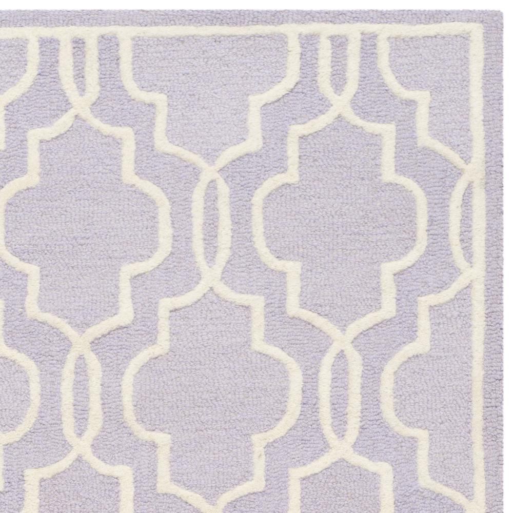 CAMBRIDGE, LAVANDER / IVORY, 2' X 3', Area Rug, CAM131C-2. Picture 6