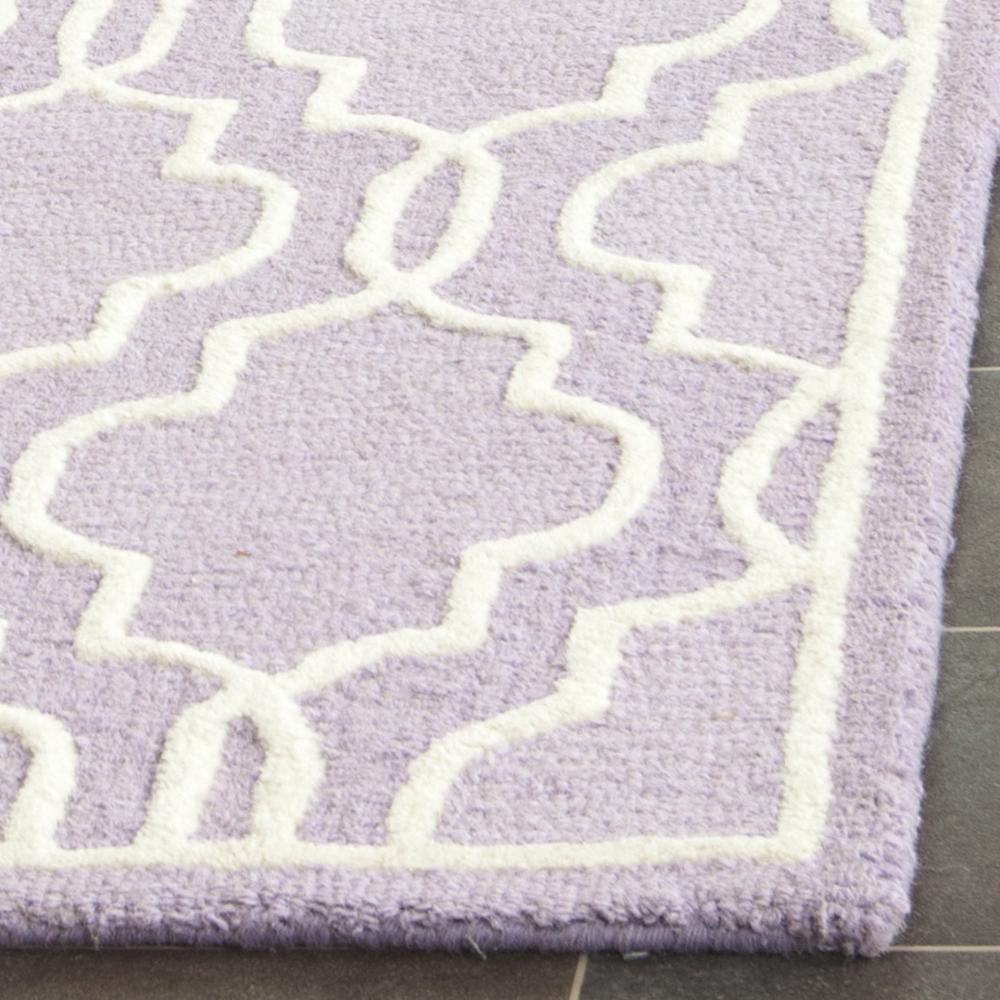 CAMBRIDGE, LAVANDER / IVORY, 2' X 3', Area Rug, CAM131C-2. Picture 7