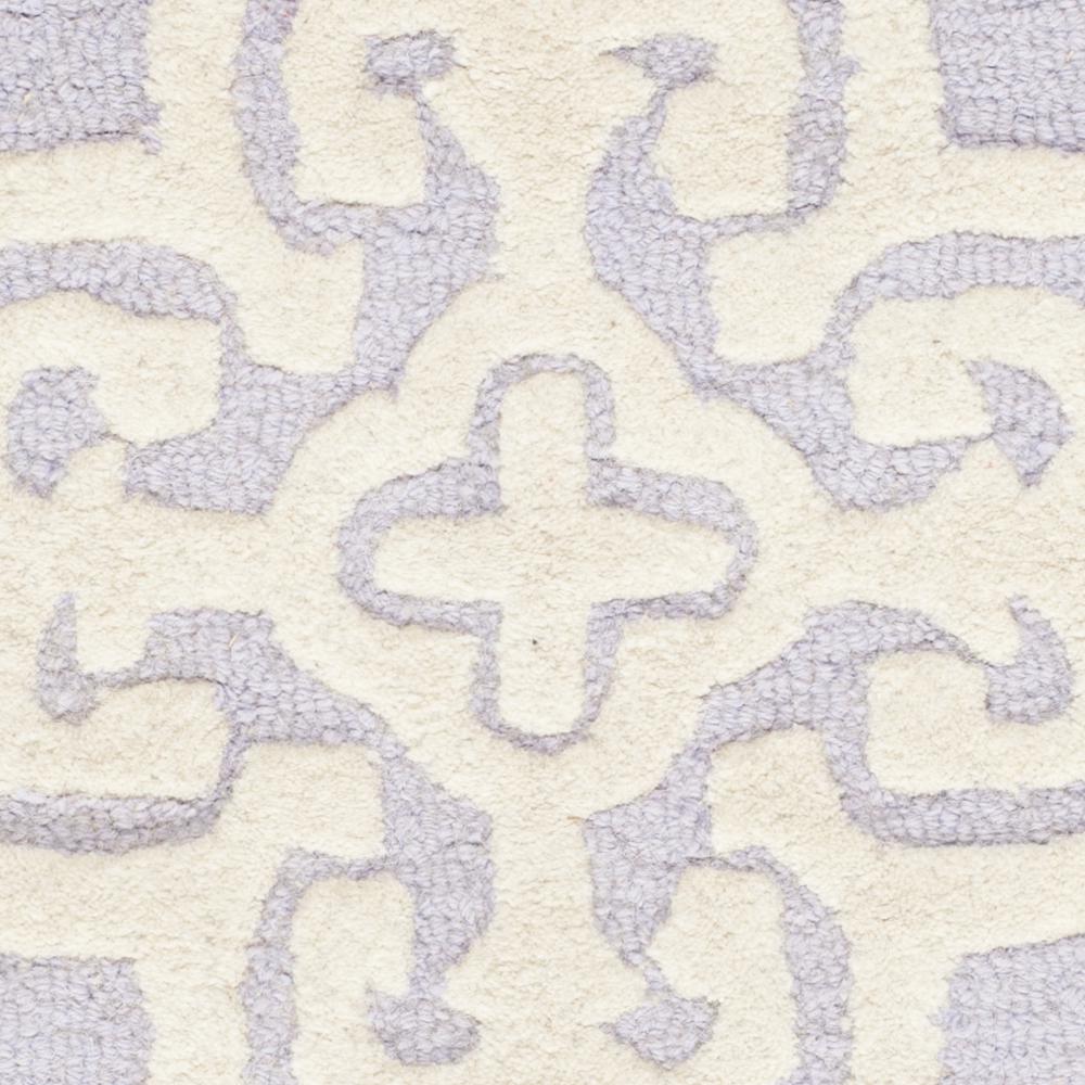 CAMBRIDGE, LAVANDER / IVORY, 3' X 5', Area Rug, CAM133C-3. Picture 2