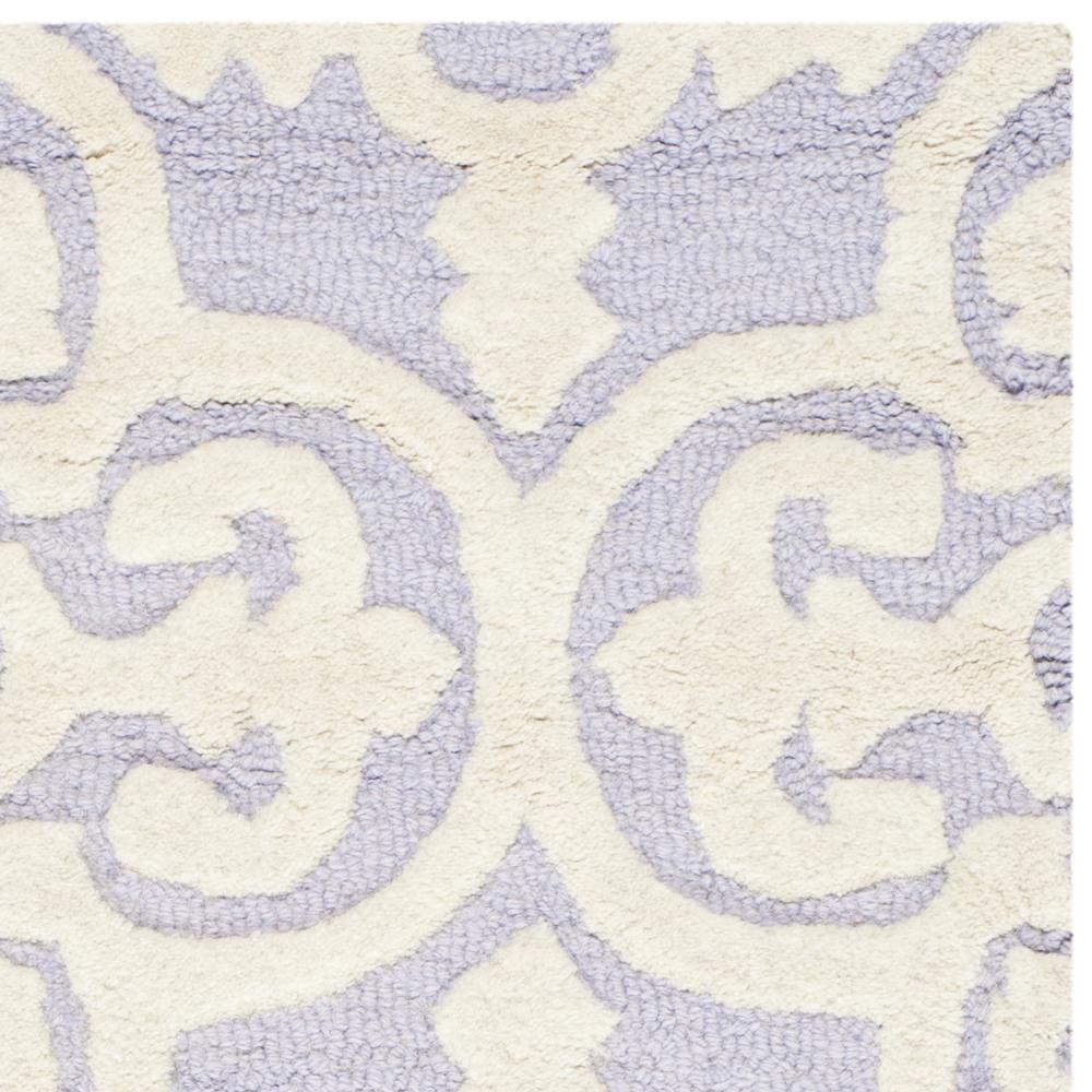 CAMBRIDGE, LAVANDER / IVORY, 3' X 5', Area Rug, CAM133C-3. Picture 3