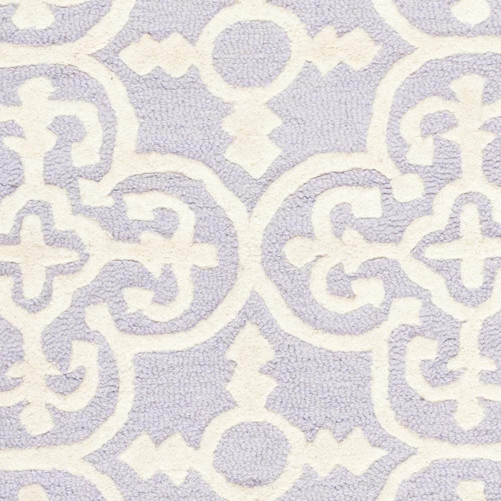 CAMBRIDGE, LAVANDER / IVORY, 5' X 8', Area Rug, CAM133C-5. Picture 2