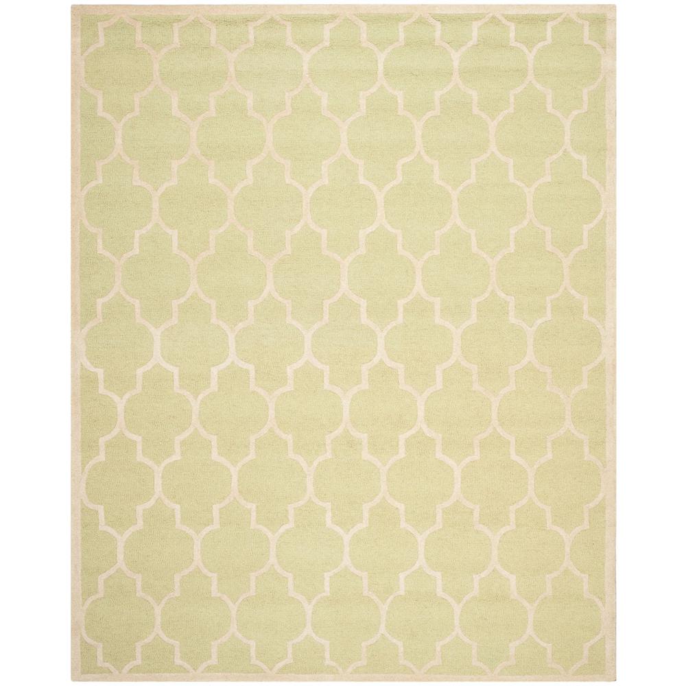 CAMBRIDGE, LIGHT GREEN / IVORY, 8' X 10', Area Rug, CAM134B-8. Picture 1