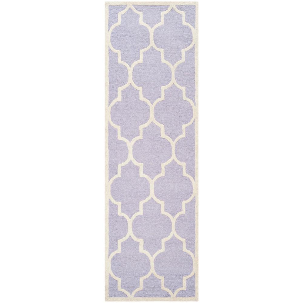 CAMBRIDGE, LAVANDER / IVORY, 2'-6" X 8', Area Rug, CAM134C-28. Picture 1
