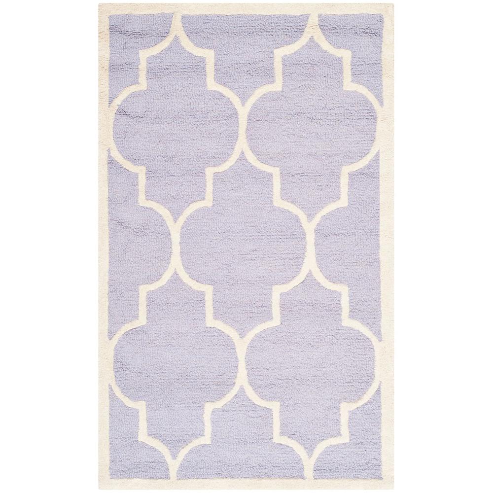 CAMBRIDGE, LAVANDER / IVORY, 2' X 3', Area Rug, CAM134C-2. Picture 1