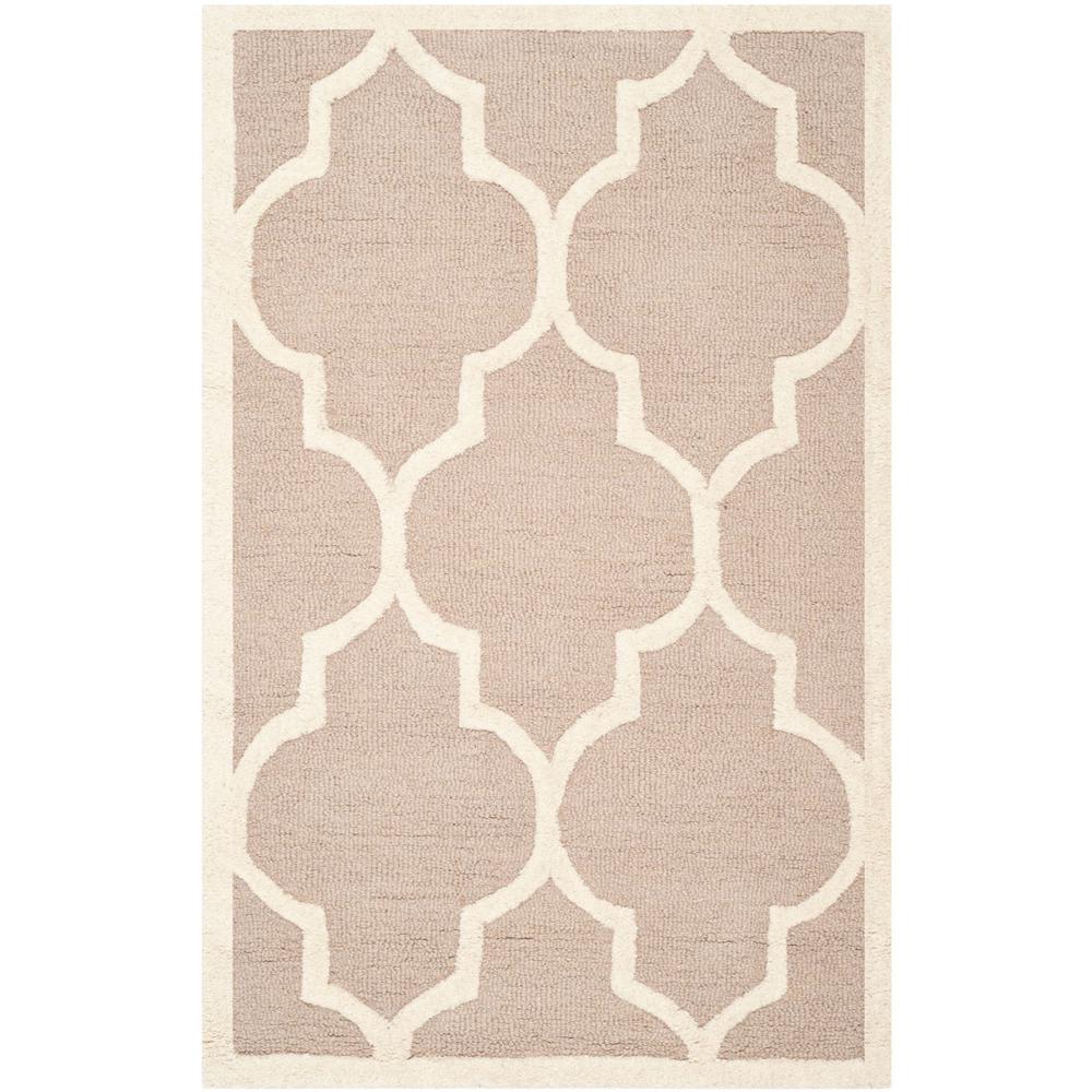 CAMBRIDGE, BEIGE / IVORY, 2' X 3', Area Rug, CAM134J-2. Picture 1