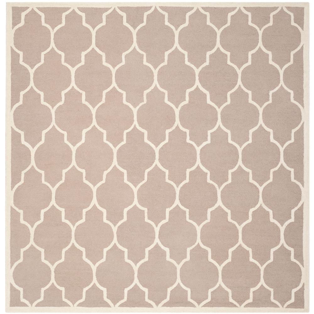 CAMBRIDGE, BEIGE / IVORY, 10' X 10' Square, Area Rug, CAM134J-10SQ. Picture 1