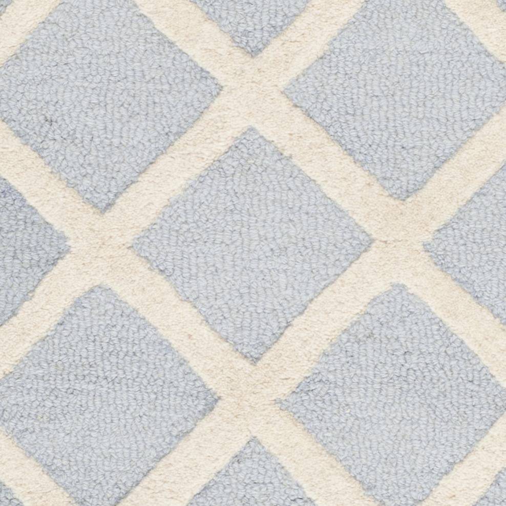CAMBRIDGE, LIGHT BLUE / IVORY, 4' X 6', Area Rug, CAM135A-4. Picture 2