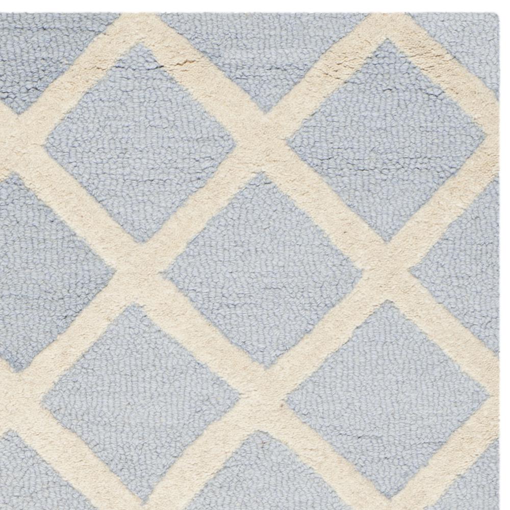CAMBRIDGE, LIGHT BLUE / IVORY, 4' X 6', Area Rug, CAM135A-4. Picture 3