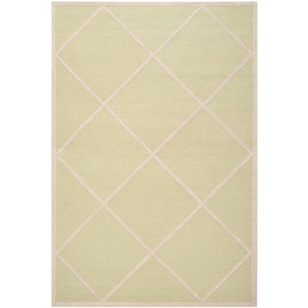 CAMBRIDGE, LIGHT GREEN / IVORY, 4' X 6', Area Rug, CAM136B-4. Picture 1