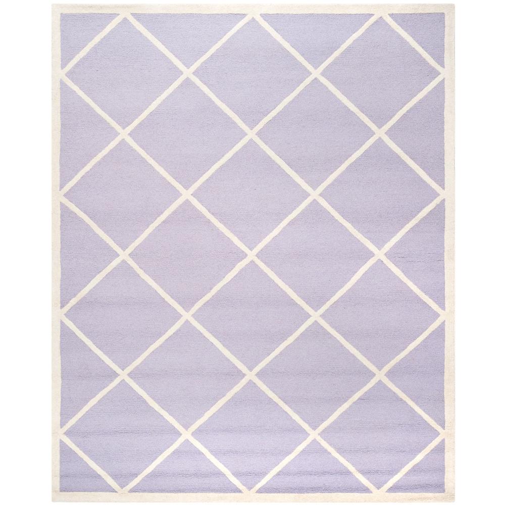 CAMBRIDGE, LAVANDER / IVORY, 8' X 10', Area Rug, CAM136C-8. Picture 1