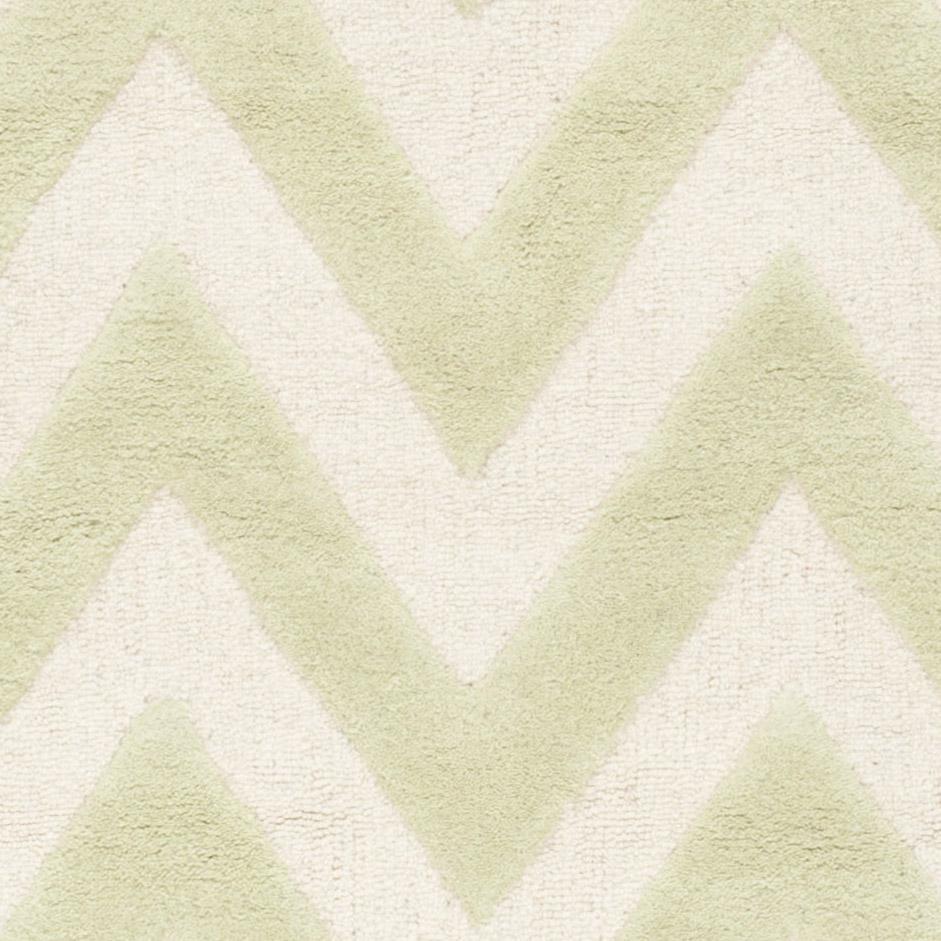 CAMBRIDGE, LIGHT GREEN / IVORY, 6' X 6' Square, Area Rug, CAM139B-6SQ. Picture 2