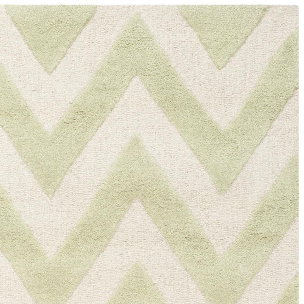 CAMBRIDGE, LIGHT GREEN / IVORY, 6' X 6' Square, Area Rug, CAM139B-6SQ. Picture 3