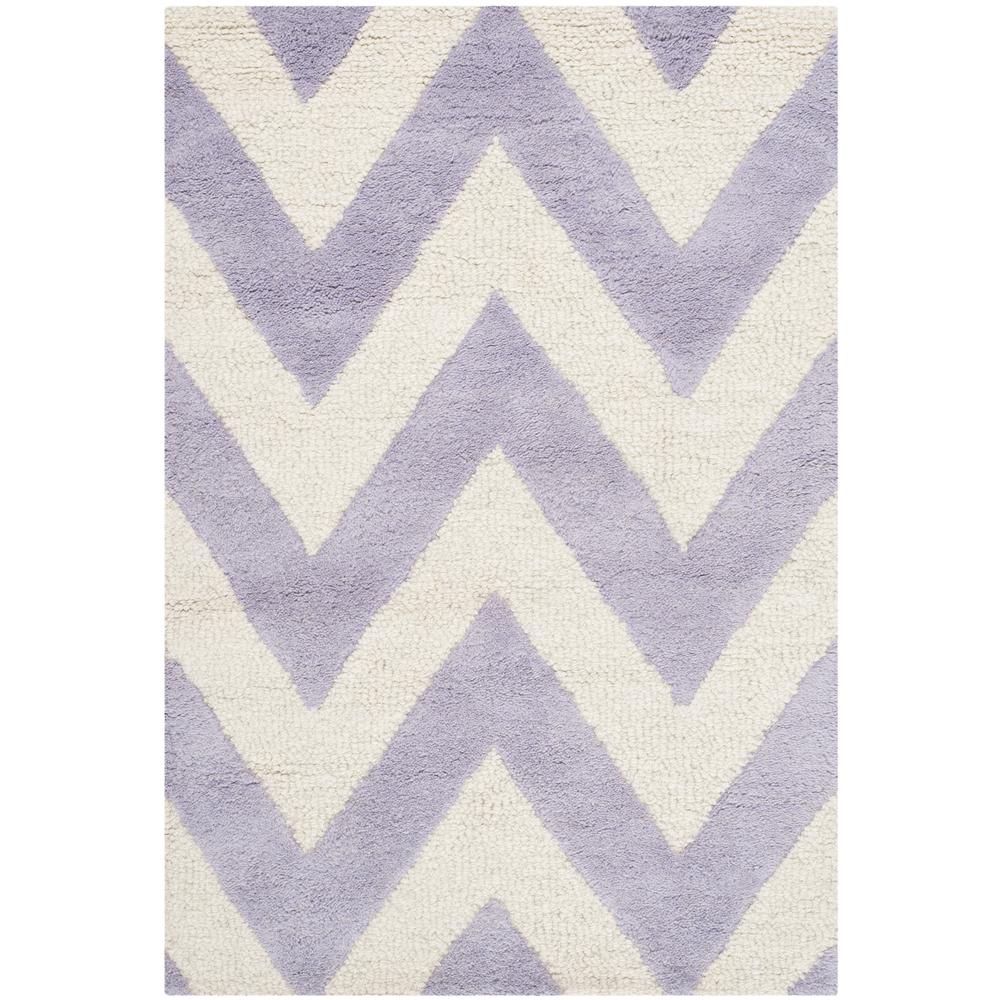 CAMBRIDGE, LAVANDER / IVORY, 2' X 3', Area Rug, CAM139C-2. Picture 4