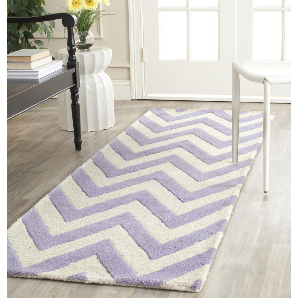 CAMBRIDGE, LAVANDER / IVORY, 2' X 3', Area Rug, CAM139C-2. Picture 8
