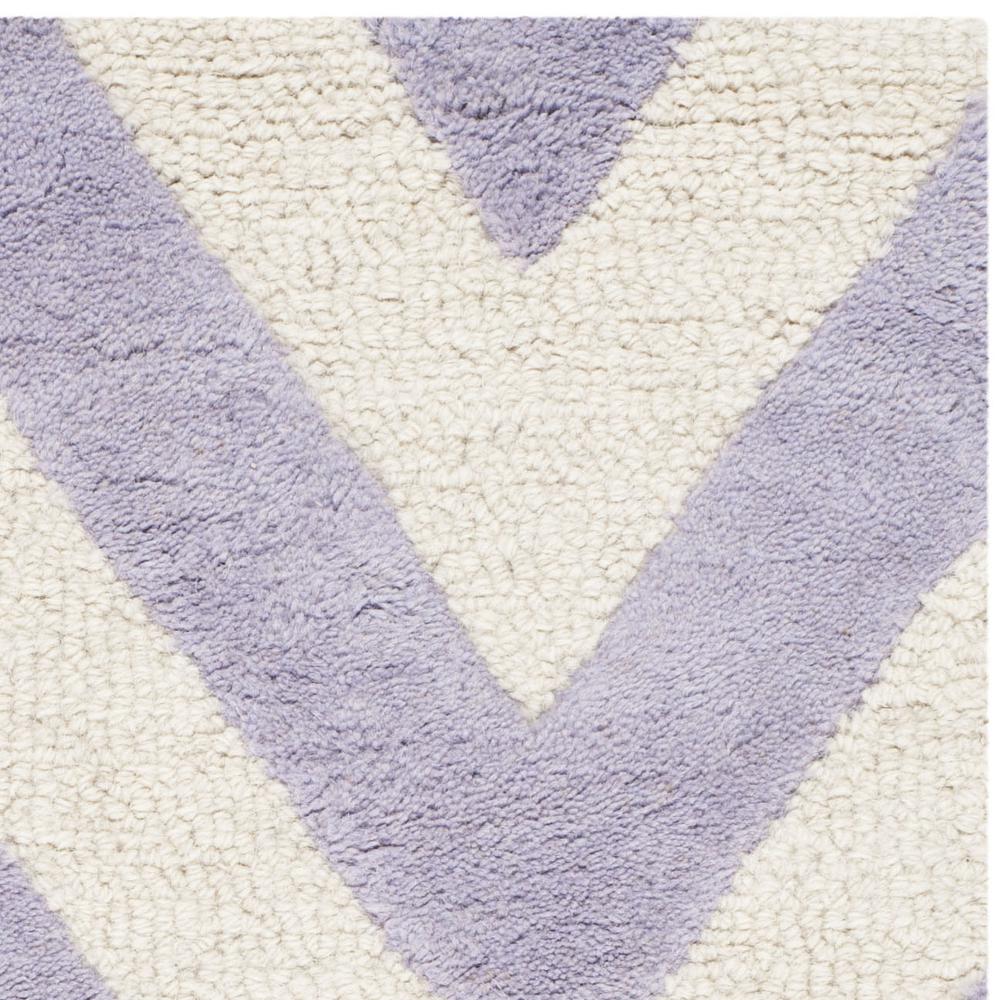 CAMBRIDGE, LAVANDER / IVORY, 2' X 3', Area Rug, CAM139C-2. Picture 3