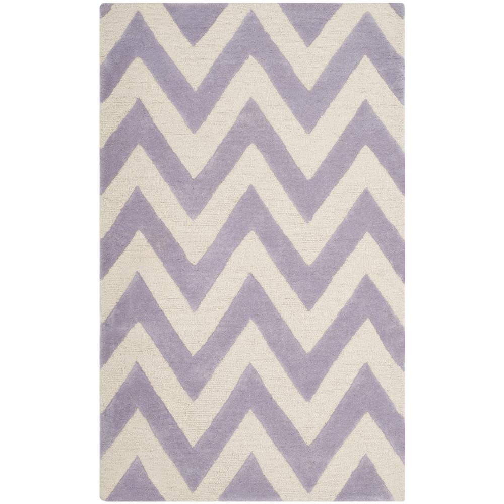CAMBRIDGE, LAVANDER / IVORY, 3' X 5', Area Rug, CAM139C-3. Picture 1