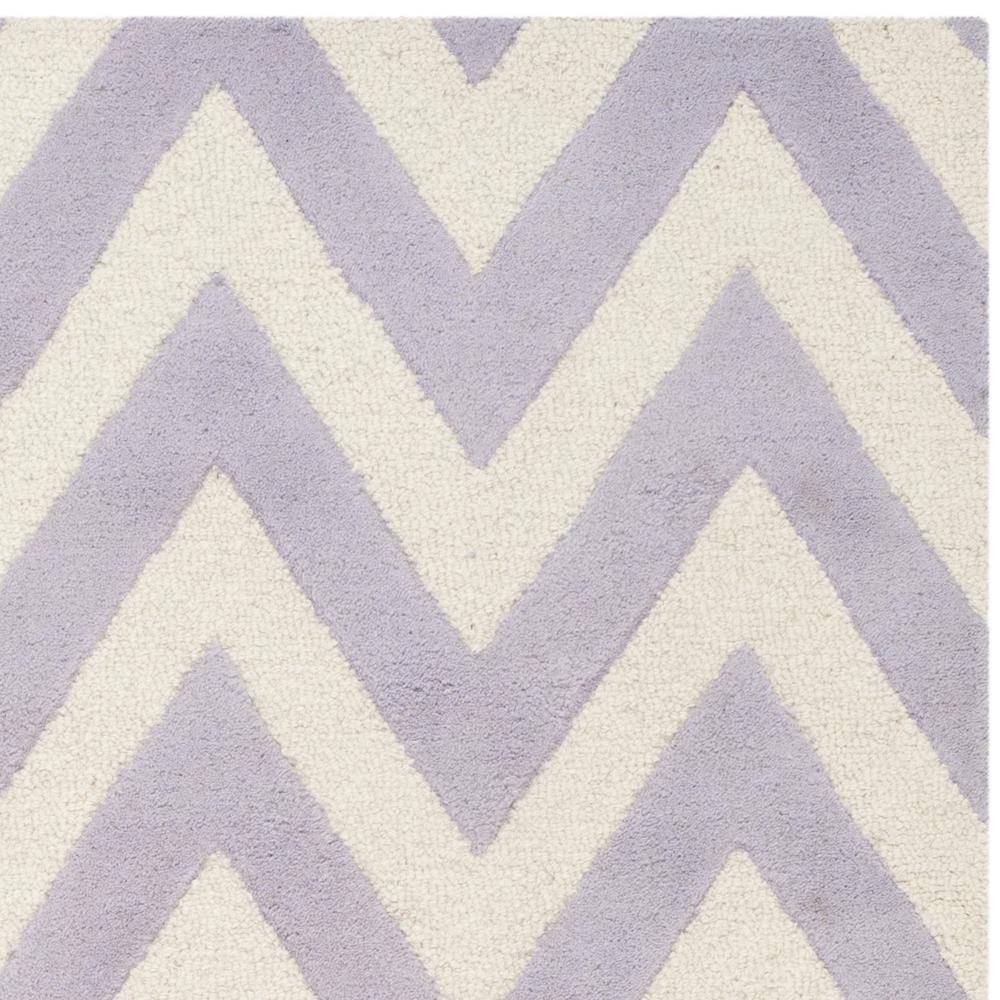 CAMBRIDGE, LAVANDER / IVORY, 5' X 8', Area Rug, CAM139C-5. Picture 3