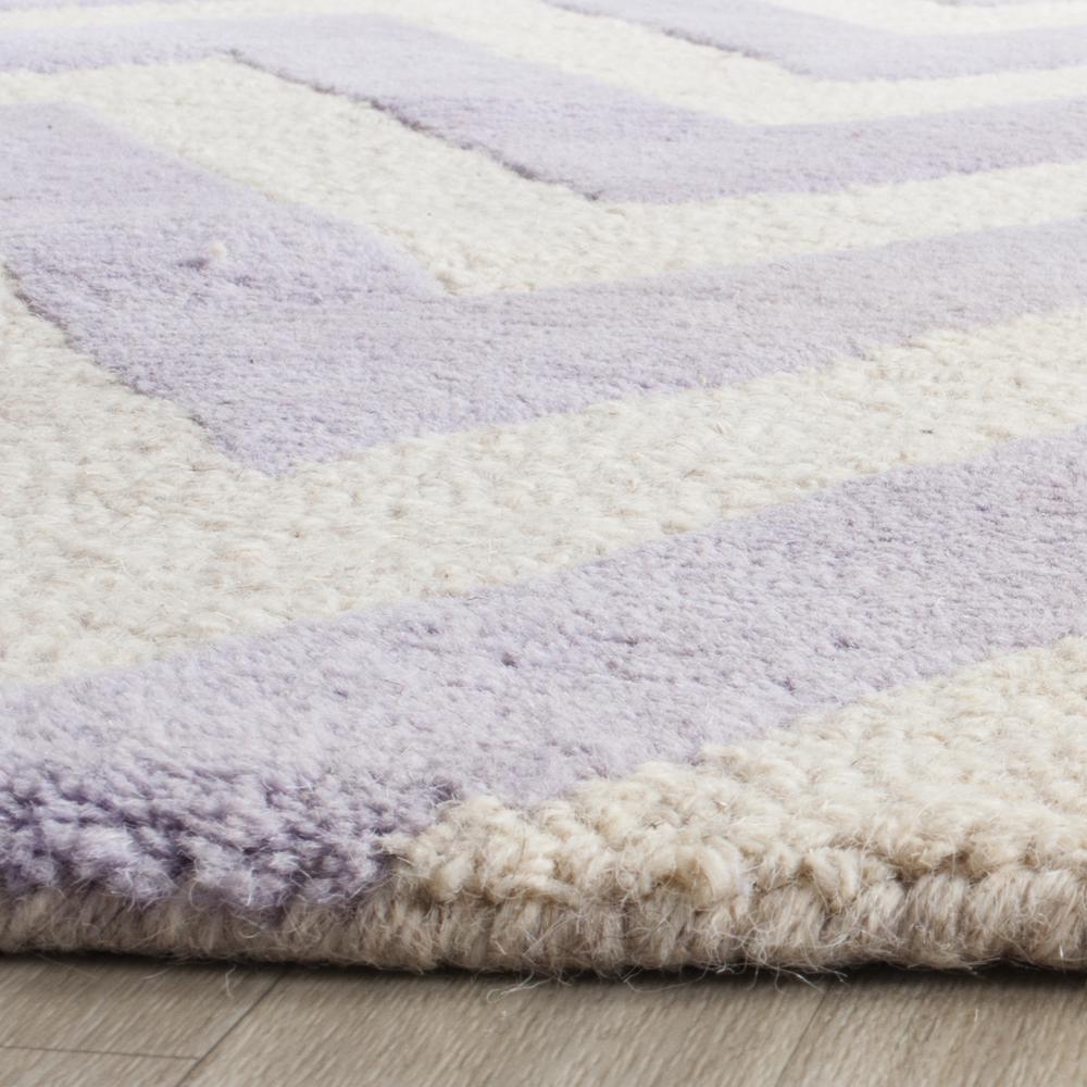 CAMBRIDGE, LAVANDER / IVORY, 5' X 8', Area Rug, CAM139C-5. Picture 4