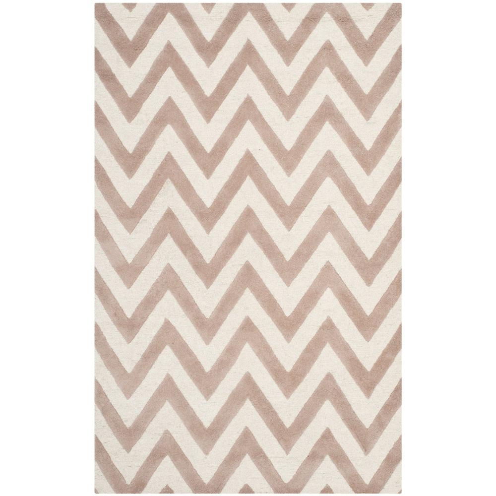 CAMBRIDGE, BEIGE / IVORY, 5' X 8', Area Rug, CAM139J-5. Picture 1