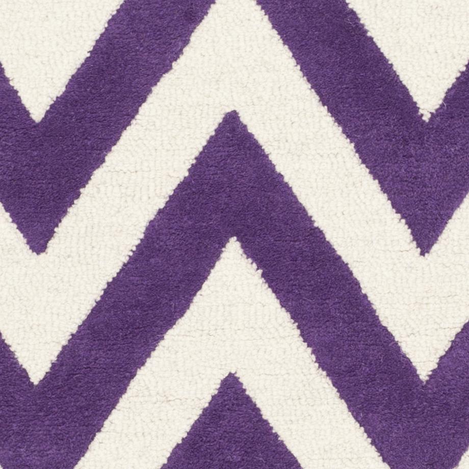 CAMBRIDGE, PURPLE / IVORY, 2' X 3', Area Rug, CAM139K-2. Picture 4