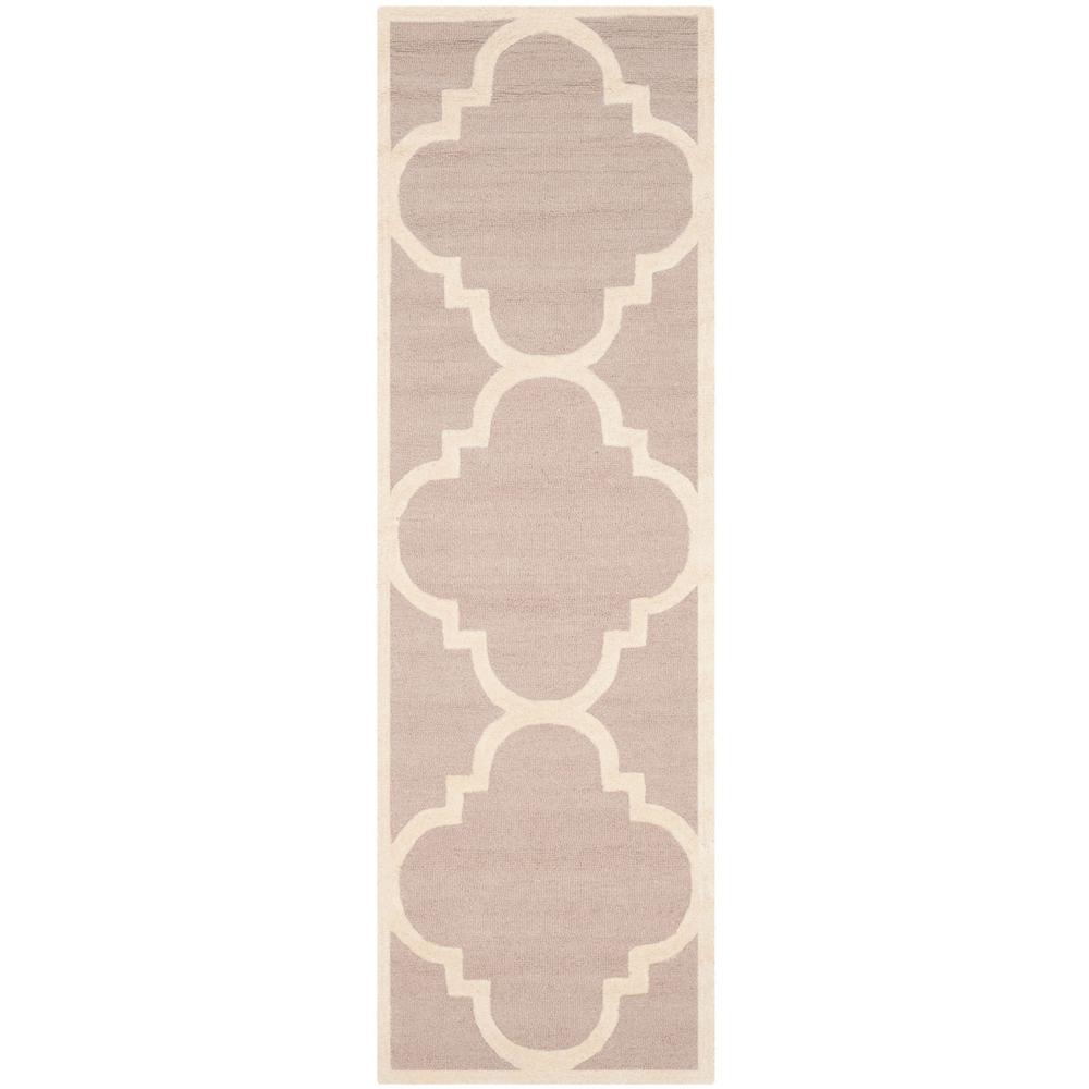 CAMBRIDGE, BEIGE / IVORY, 2'-6" X 6', Area Rug, CAM140J-26. Picture 1