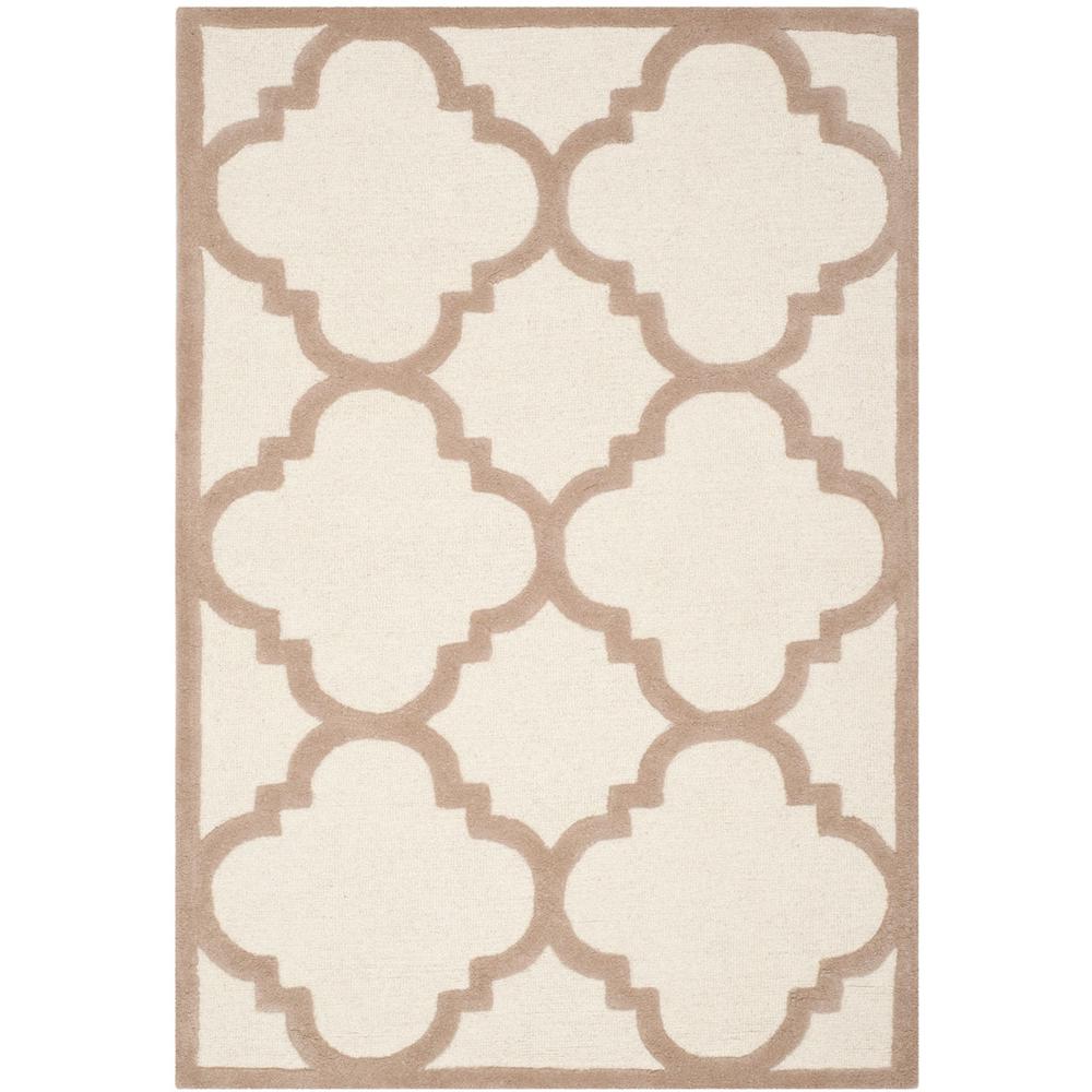 CAMBRIDGE, IVORY / BEIGE, 3' X 5', Area Rug, CAM140P-3. Picture 1