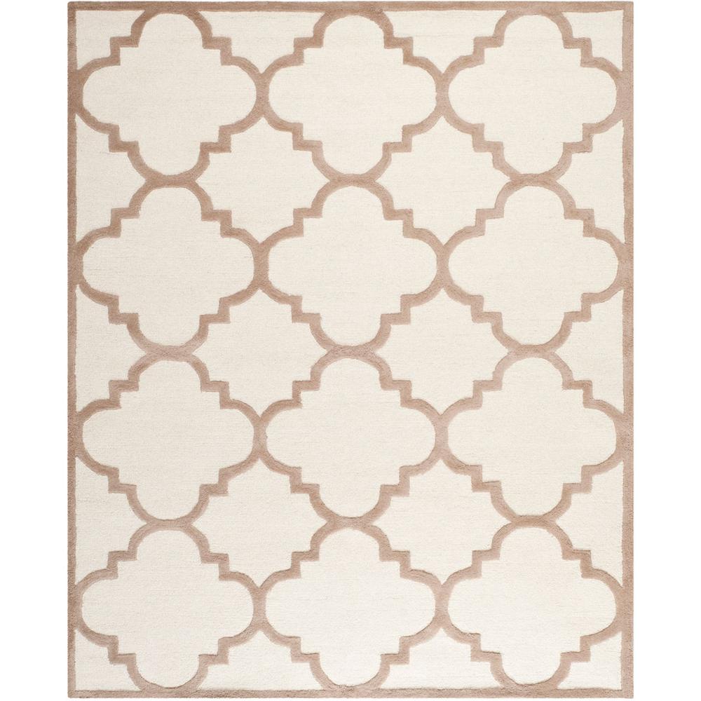 CAMBRIDGE, IVORY / BEIGE, 8' X 10', Area Rug, CAM140P-8. Picture 1