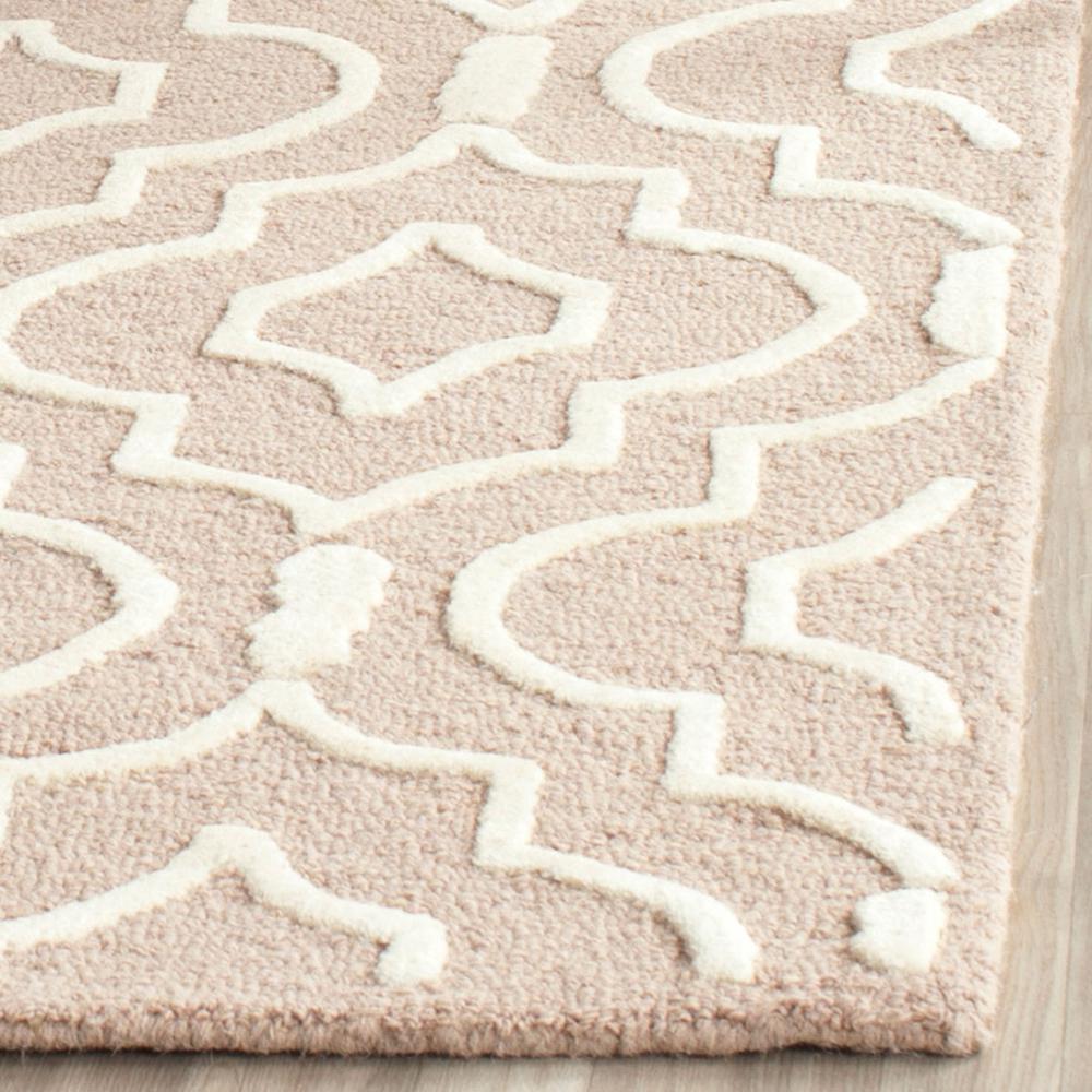 CAMBRIDGE, BEIGE / IVORY, 6' X 9', Area Rug, CAM141J-6. Picture 1