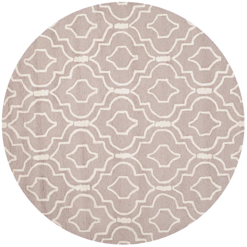 CAMBRIDGE, BEIGE / IVORY, 6' X 6' Round, Area Rug, CAM141J-6R. Picture 1