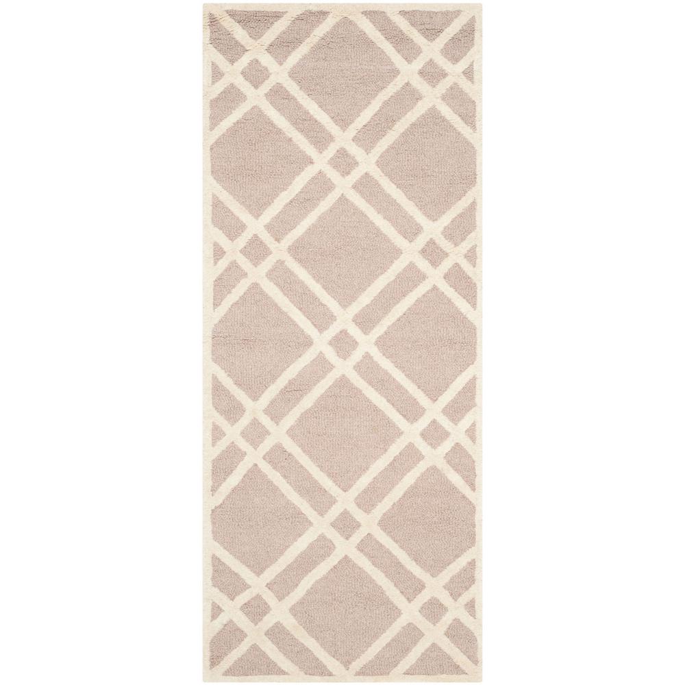CAMBRIDGE, BEIGE / IVORY, 2'-6" X 6', Area Rug, CAM142J-26. Picture 1