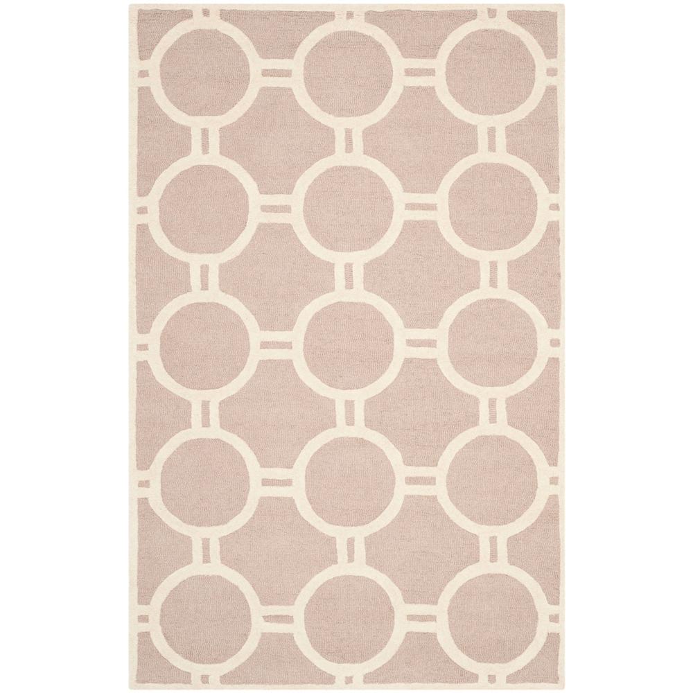CAMBRIDGE, BEIGE / IVORY, 5' X 8', Area Rug, CAM145J-5. Picture 1