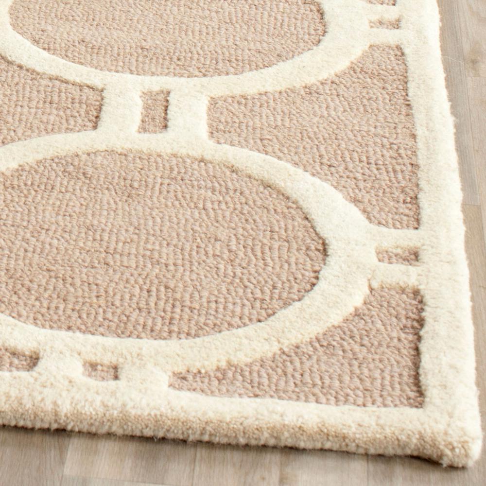 CAMBRIDGE, BEIGE / IVORY, 4' X 6', Area Rug, CAM145J-4. Picture 1
