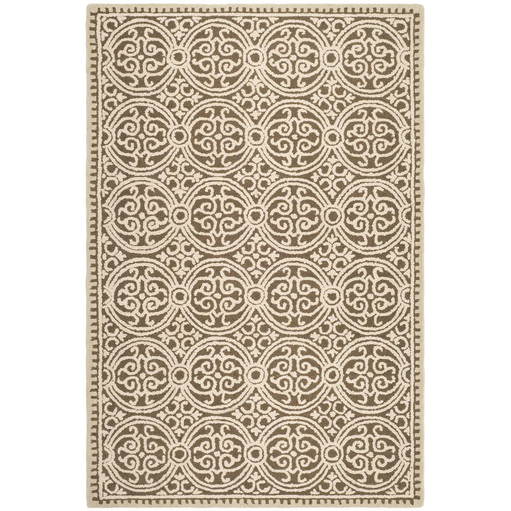 CAMBRIDGE, TAN / MULTI, 5' X 8', Area Rug. Picture 7