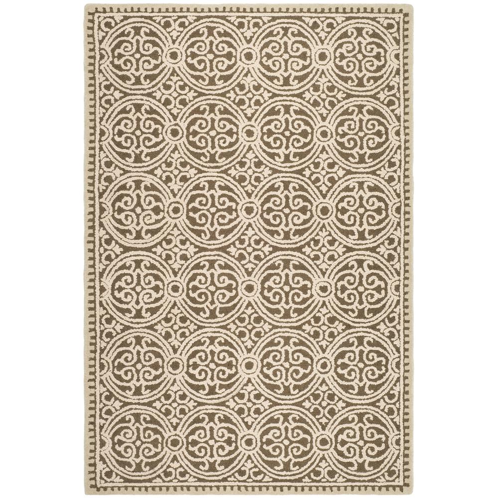 CAMBRIDGE, TAN / MULTI, 11' X 15', Area Rug. Picture 1