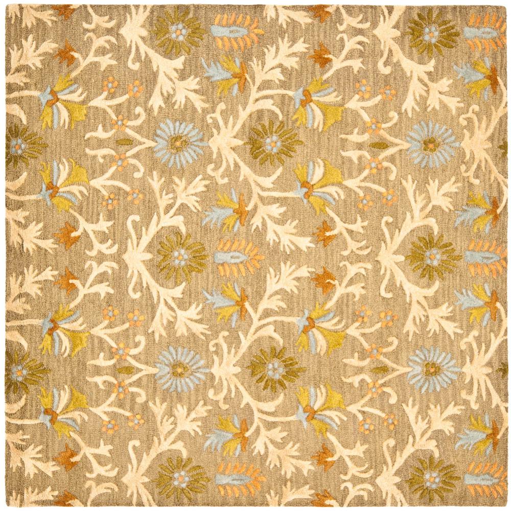 CAMBRIDGE, MOSS / MULTI, 10' X 10' Square, Area Rug. Picture 1
