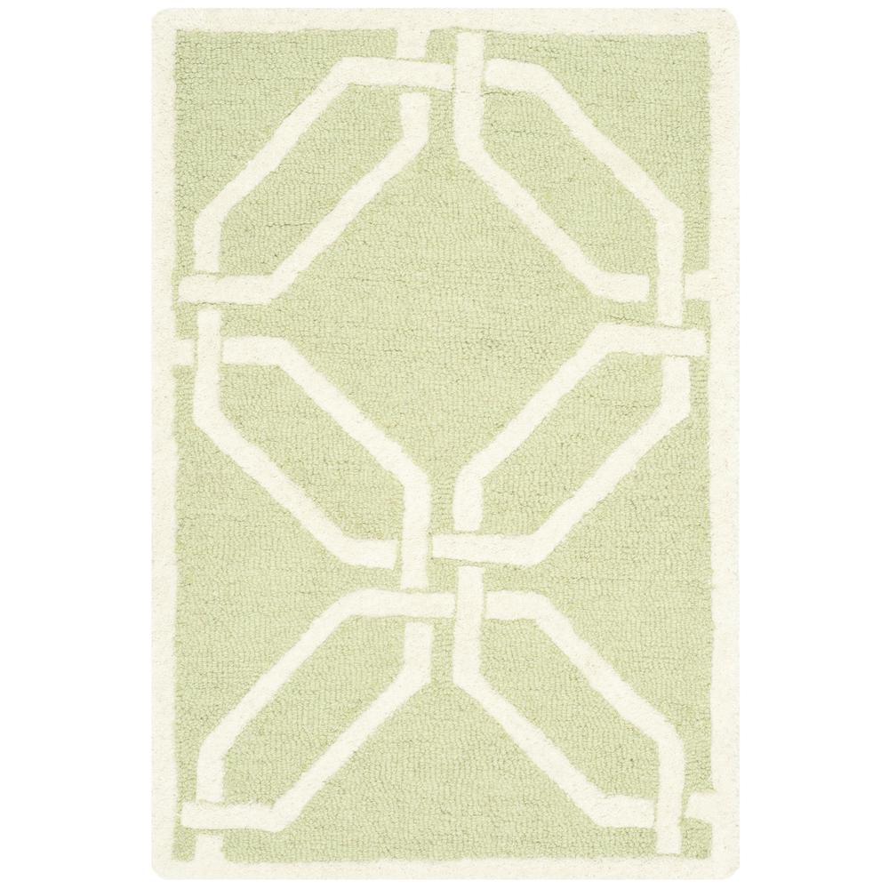 CAMBRIDGE, LIME / IVORY, 3' X 5', Area Rug, CAM311N-3. Picture 1