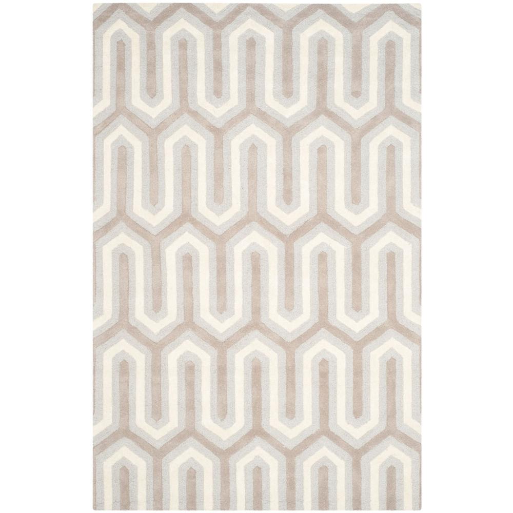 CAMBRIDGE, LIGHT BLUE / GREY, 5' X 8', Area Rug. Picture 1