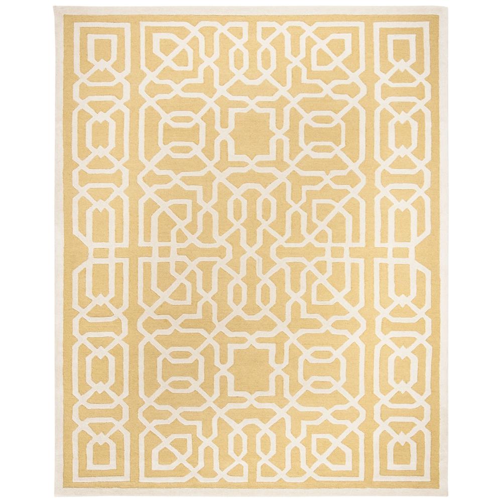 CAMBRIDGE, GOLD / IVORY, 8' X 10', Area Rug, CAM570Q-8. Picture 1