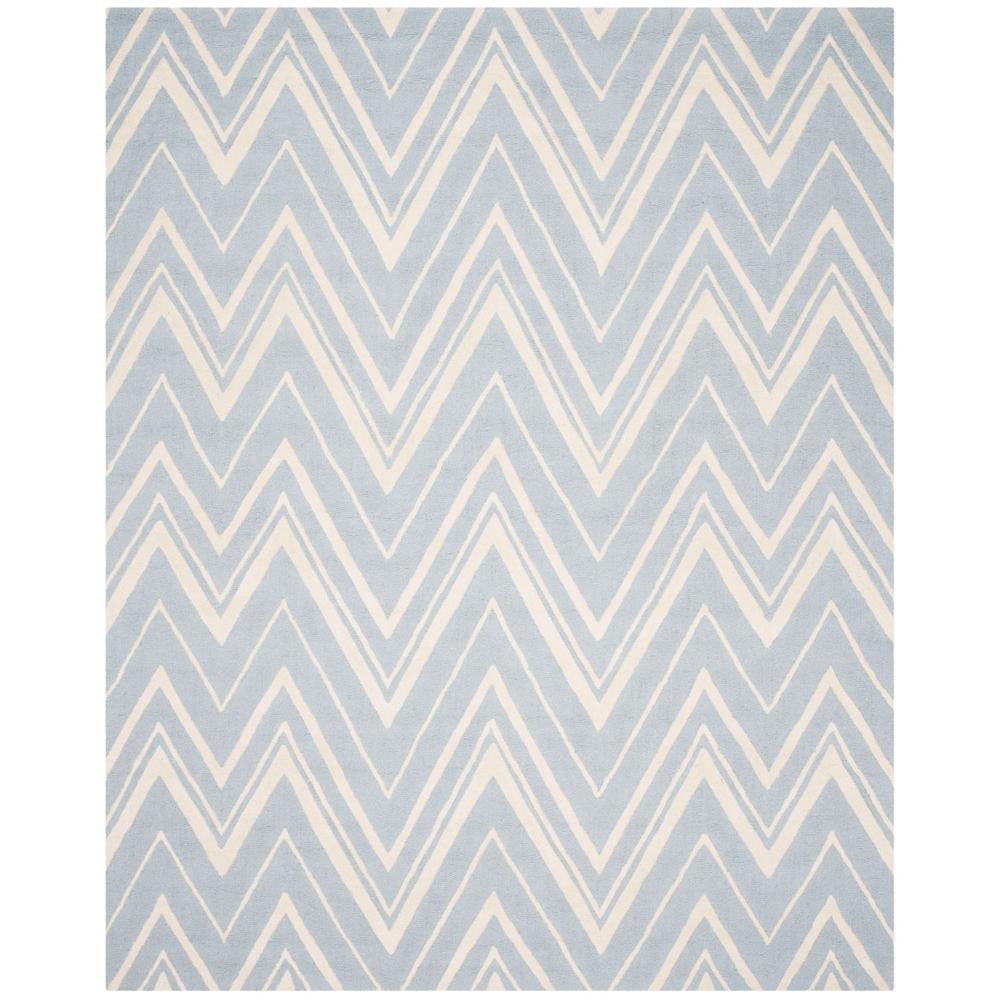 CAMBRIDGE, BLUE / IVORY, 10' X 14', Area Rug, CAM711B-10. Picture 1